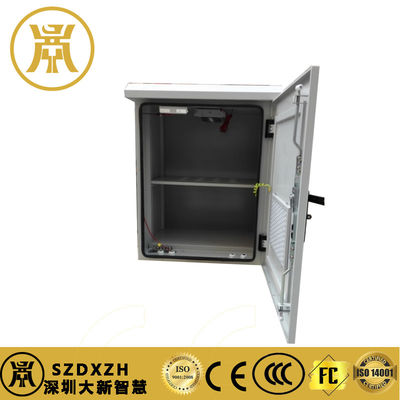 品質  1KVA Outdoor Equipment Cabinet 48VDC Telecom Battery Cabinet Meets NEBS Level 3 工場