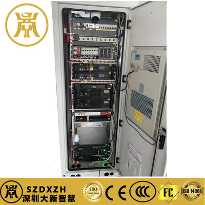 電気通信産業用 統合 IP55 屋外キャビネット 20U - 40U 電源配送囲い